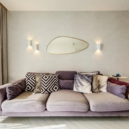Апартаменты Modern 2br With Spinola Views Near Paceville Сент Джулианс